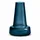 Holmegaard Flora Vase langer Hals H12 cm blau