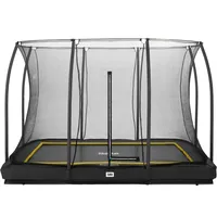 Salta Comfort Edition Ground 305 x 214 cm inkl. Sicherheitsnetz schwarz