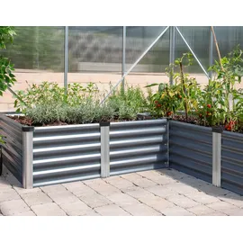 Vitavia Linus In&Out 401 M 185 x 185 x 40 cm Granit-Schwarz