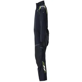 Mascot Overall Knietaschen, Stretch-Einsätze Kombination Multisafe, schwarzblau/hi-vis gelb 4XL