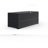 Weide Gartenbox 130 x 74 x 62 cm Grau