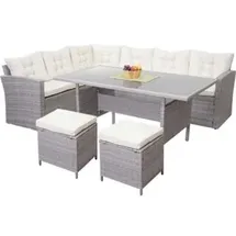 MCW MCW-A29 Set 4-tlg. hellgrau/creme