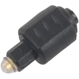 Orolotay Mini Optische Digitaler Audio Adapter 3,5 mm Aufnahme Verstärker Toslink Stecker