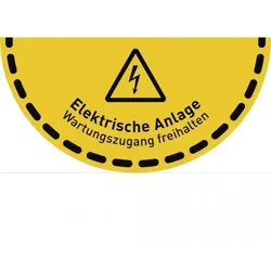 Dreifke® Aufkleber, Korrosiv (GHS 05), Folie, 15x15 mm, 1.000 Stück/Rolle