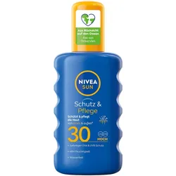 NIVEA NIVEA SUN Schutz & Pflege Spray LSF 30 Sonnenschutz 200 ml