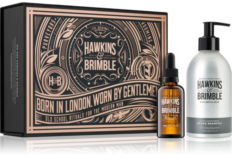 Hawkins & Brimble Beard Care Gift Set Geschenkset (für den Bart)