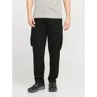 JACK & JONES Kane Jonnie Cargohose Black 30 32