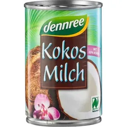 dennree Kokosmilch 60% bio 400ml