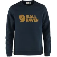 Fjällräven Logo Pullover - Dark Navy - S