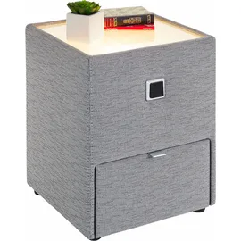 Jockenhöfer Nachtschrank Lancy 42,5 x 45 x 53 cm Grau