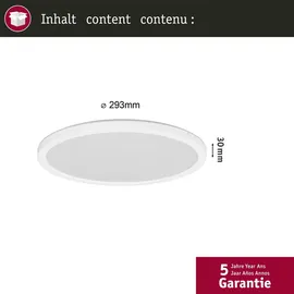 Paulmann Atria Shine 1 rund Kunststoff 293 mm