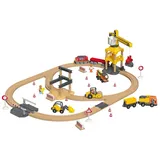 Lupilu® Eisenbahn-Set Baustelle