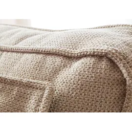 Massivmoebel24 Hussensofa 2-Sitzer 196x108x76 beige KINGSTON