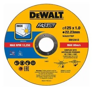 DEWALT Trennscheibe 125x1x22,23 mm Inox