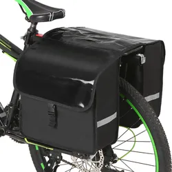 28L wasserabweisende Fahrrad-Rücksitz-Tragetasche, Gepäckträger, Kofferraumtaschen, Fahrrad schwarz