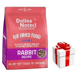 DOLINA NOTECI Superfood Junior Kaninchenfutter - Trockenfutter für Hunde 5kg + Überraschung für den Hund