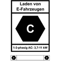 KEBA Label-Set DE SetCablDE3p11kW VE50