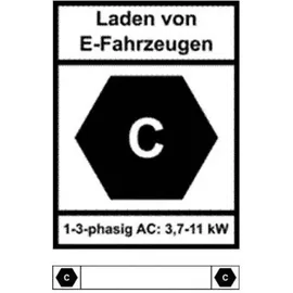 KEBA Label-Set DE SetCablDE3p11kW VE50