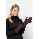 Jack Wolfskin Alpspitze Merino Glove L dark maroon dark maroon