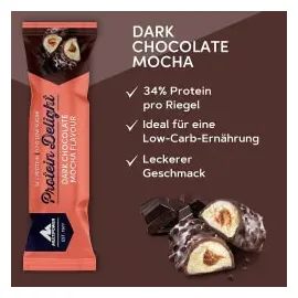 Multipower Protein Delight Dark Chocolate Mocha Riegel 18 x 35 g