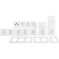 McPower Schalter und Steckdosen Set McPower Flair ''Komfort'', 23-teilig,