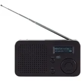 Imperial DABMAN 17 Tragbares DAB+ Radio mit Bluetooth Schwarz – Schwarz