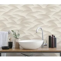 Fashion for walls Vliestapete Sparkling Sea 10,05 m x 0,53 m 0 g Beige 34193