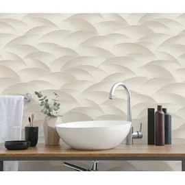 Fashion for walls Vliestapete Sparkling Sea 10,05 m x 0,53 m 0 g Beige 34193