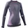 Uyn Evolutyon langarm Funktionsshirt melange Damen anthrazit melange/raspberry/purple L/XL