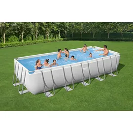 BESTWAY Power Steel Frame Pool Set 640 x 274 x 132 cm inkl. Filterpumpe