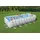 BESTWAY Power Steel Frame Pool Set 640 x 274 x 132 cm inkl. Filterpumpe