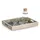 Zeller Tablett Bon Appetit 40 x 30 cm Holz Grau Anthrazit