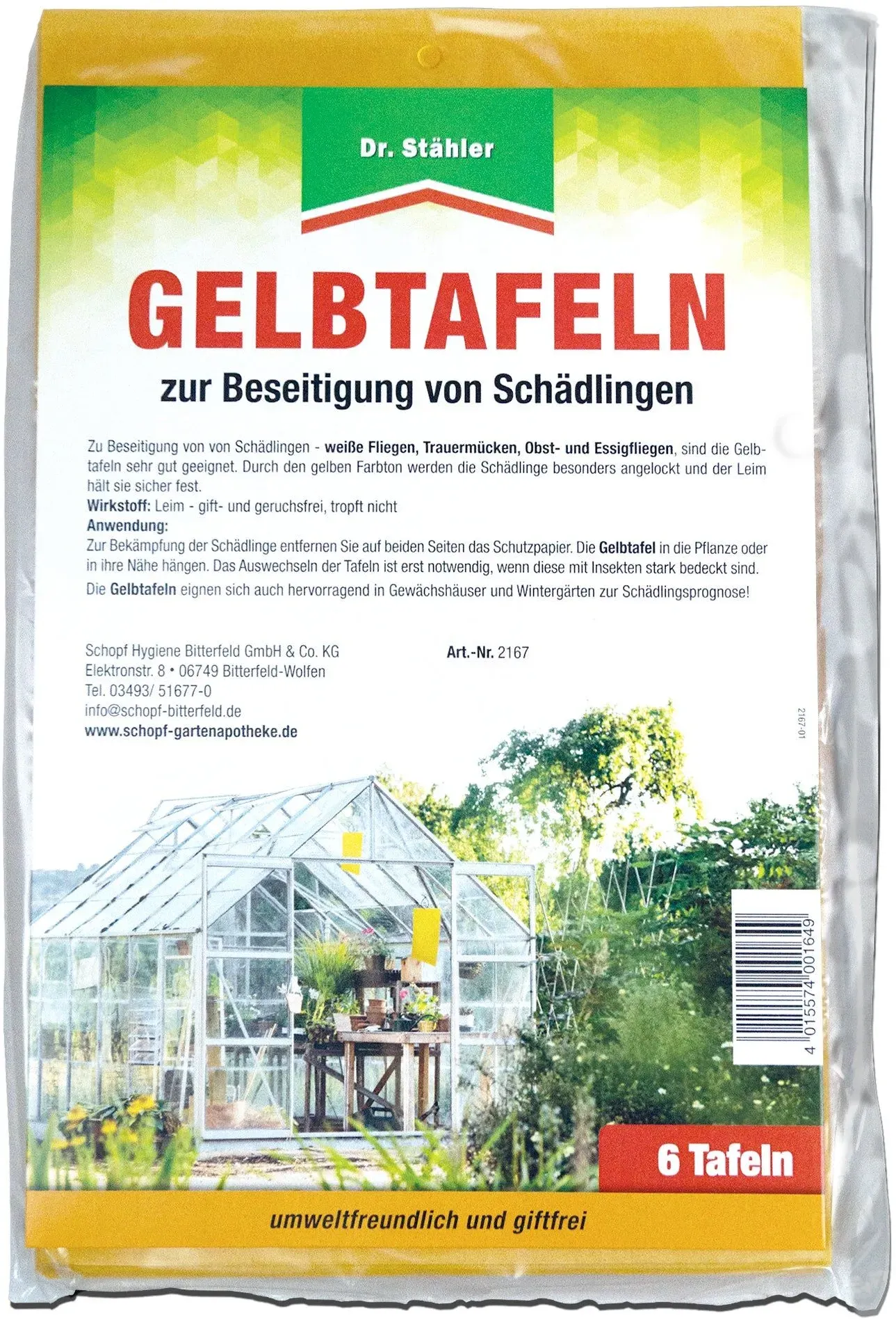 Silberkraft Effektive Gelb-Tafeln 6 St