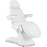 Physa Elektrische Kosmetikliege 3 Motoren 300 W 203 x 61 x 61,5 93,5 cm 150 kg weiß - Massagesessel, Behandlungsliege Kosmetikstuhl Therapieliege Tattooliege