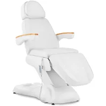 Physa Elektrische Kosmetikliege 3 Motoren 300 W 203 x 61 x 61,5 93,5 cm 150 kg weiß - Massagesessel, Behandlungsliege Kosmetikstuhl Therapieliege Tattooliege