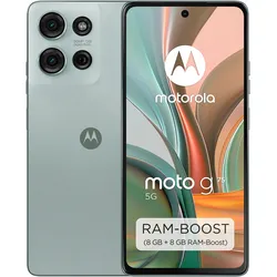 MOTOROLA Smartphone "moto g75 256GB", grün (succulent grün), 256 GB, Mobiltelefone
