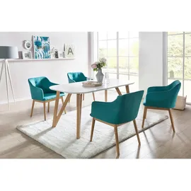 SalesFever Solna 140 x 76 x 90 cm weiß