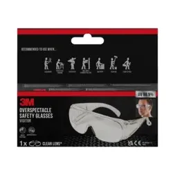 3M Schutzbrille f. Brillen klar VISCC1 Visitor C f. Brillen