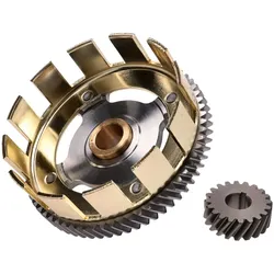 Tuning Kupplungskorb erleichtert Stufe 2 mit Antriebsritzel 65/20 Simson S51