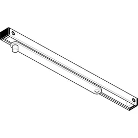 GEZE Gleitschiene TS 5000/3000 BG,silberfarbig elox.