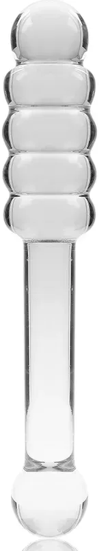 NEBULA SERIES - Modell 20 Dildo aus Borosilikatglas, 20,5 cm Ø 3 cm - Rosa