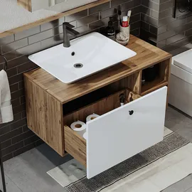 roomart Lotus I 4-tlg. Anthrazit-Eiche