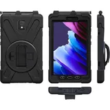 ESTUFF Hintere Abdeckung für Galaxy Tab Active 3 8.0 (2020) Schwarz
