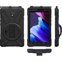 ESTUFF Hintere Abdeckung für Galaxy Tab Active 3 8.0 (2020) Schwarz