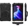 ESTUFF Hintere Abdeckung für Galaxy Tab Active 3 8.0 (2020) Schwarz