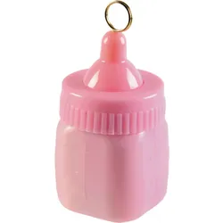 Babyflaschen Ballongewicht in Pastellrosa