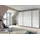 Rauch Schwebetürenschrank RAUCH "Quadra Bestseller Schlafzimmerschrank in vielen Breiten", weiß (weiß, weißglas), B:315cm H:230cm T:62cm, Holzwerkstoff, Schränke, Schwebetürenschrank, Kleiderschrank Garderobenschrank Schrank mit Glaselementen