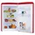 Amica VKS 15620-1 Retro-Kühlschrank (120 l, 875 mm hoch, Rot)