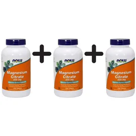NOW Foods Magnesium Citrate 200 mg Tabletten 250 St.