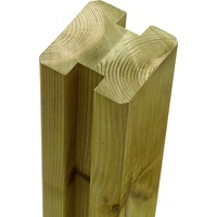 Plus Verleimter Profilpfosten 2 Nuten - 9x9x186 cm 9x9x188